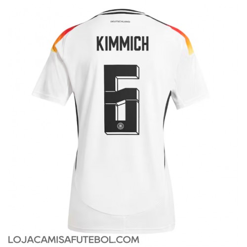 Camisa de Futebol Alemanha Joshua Kimmich #6 Equipamento Principal Europeu 2024 Manga Curta